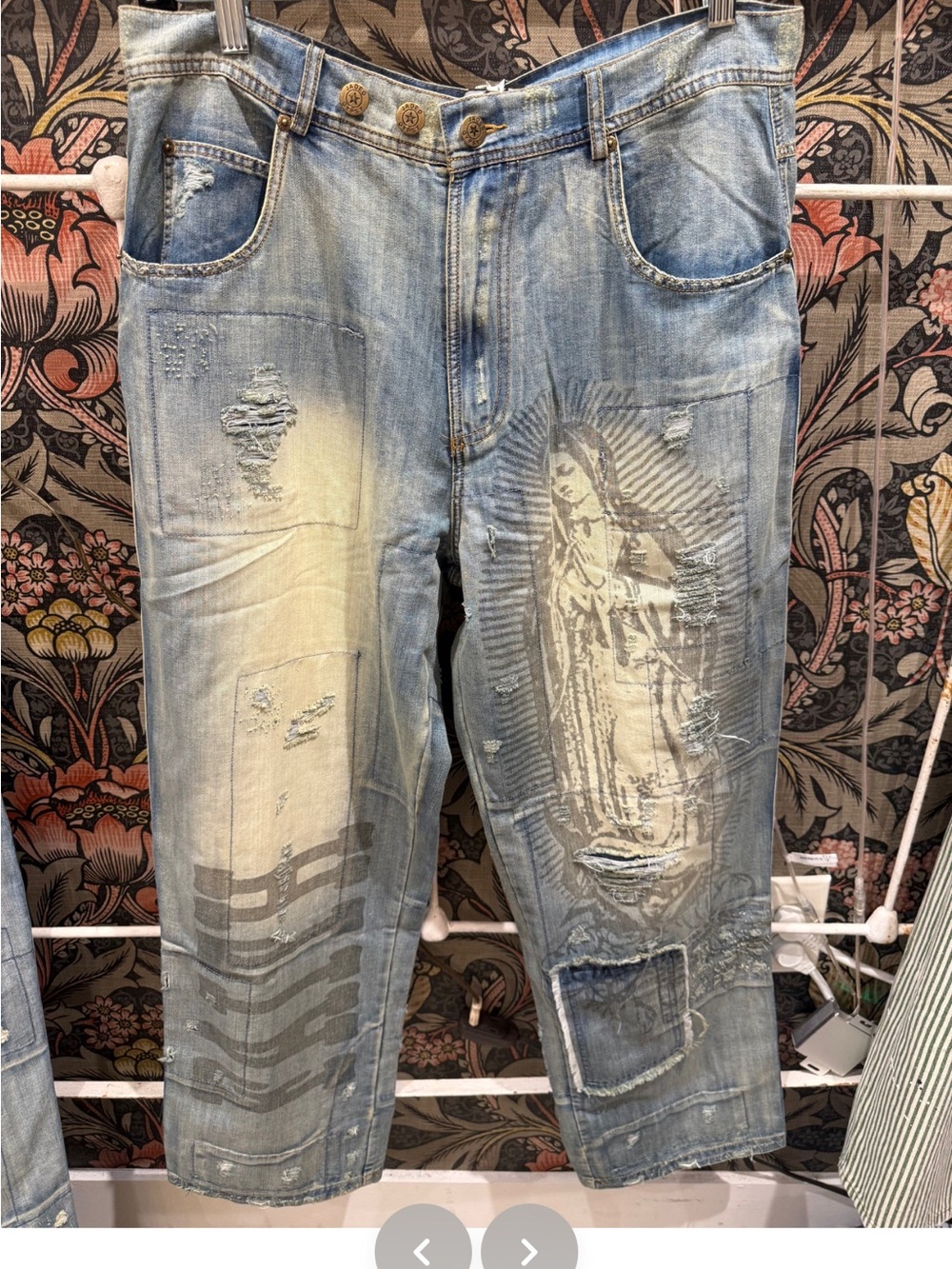 Jaded Gypsy PEACE & LOVE JEANS- FAITH

S/M & L/XL - Picture 3 of 6